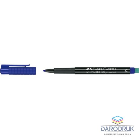 Faber Castell Foliopis Faber-Castell Multimark 1 mm niebieski