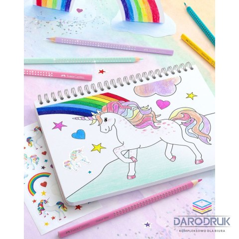 Faber Castell Kredki ołówkowe Unicorn 10+3 kol. Faber Castell (201542 FC)