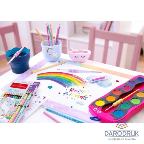 Faber Castell Kredki ołówkowe Unicorn 10+3 kol. Faber Castell (201542 FC)