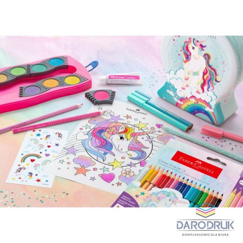 Faber Castell Kredki ołówkowe Unicorn 10+3 kol. Faber Castell (201542 FC)