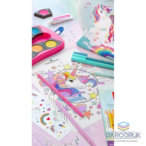 Faber Castell Kredki ołówkowe Unicorn 10+3 kol. Faber Castell (201542 FC)