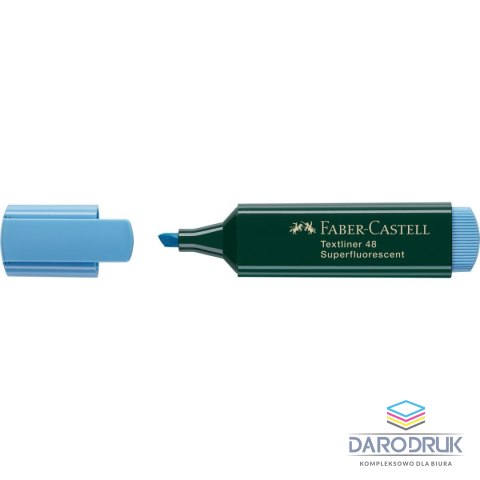 Faber Castell Zakreślacz Faber-Castell niebieski (154851)
