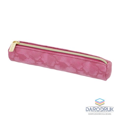 Herlitz Piórnik Kosmetyczka Okrągła Snake róż 50046614 Herlitz (300001584)
