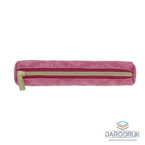 Herlitz Piórnik Kosmetyczka Okrągła Snake róż 50046614 Herlitz (300001584)