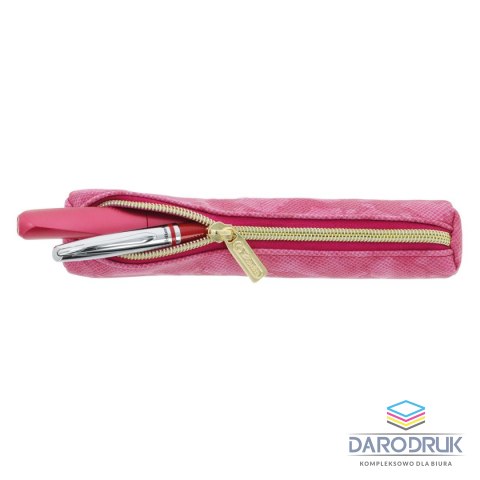 Herlitz Piórnik Kosmetyczka Okrągła Snake róż 50046614 Herlitz (300001584)