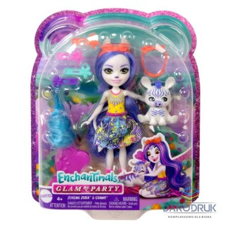 Mattel Lalka Enchantimals Zebra Lalka Deluxe [mm:] 150 Mattel (HNV28)