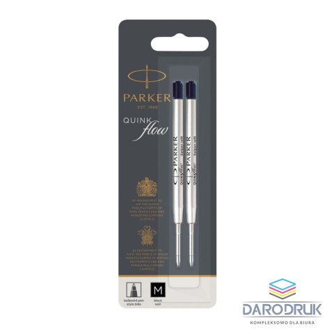 Parker Wkład do długopisu QINKFLW wkład czarny Mmm Parker (1950372)
