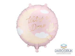 Partydeco Balon foliowy Witaj w domu 18cal Partydeco (FB349-081J)