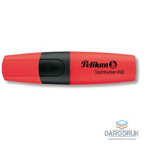 Pelikan Zakreślacz Textmarker 490 940429 wkład czerwony 1,0-5,0mm Pelikan (100436027)