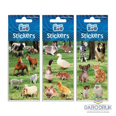 Stickerboo Naklejka (nalepka) zwierzęta Stickerboo (382529)