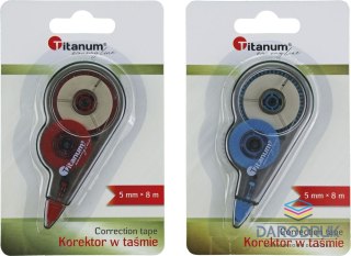 Titanum Korektor w taśmie (myszka) Economy 5x8 [mm*m] Titanum