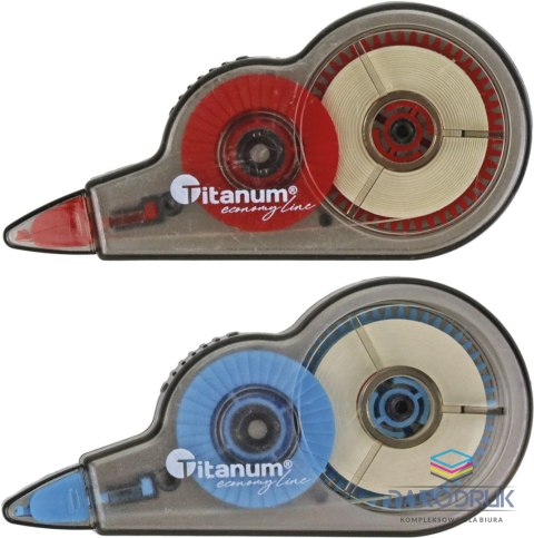Titanum Korektor w taśmie (myszka) Economy 5x8 [mm*m] Titanum