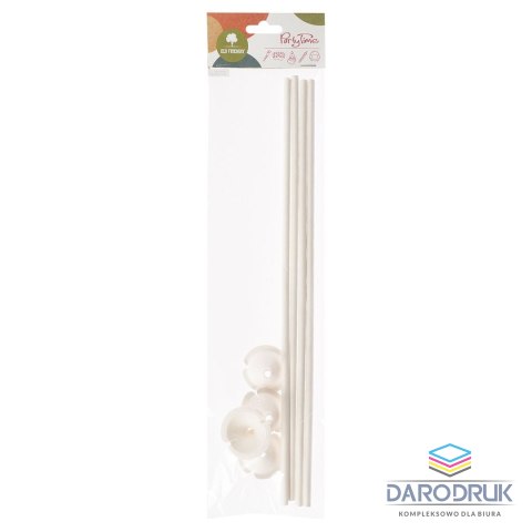 Arpex Patyczki do balonów papierowe 4 szt Arpex (KB9104F)