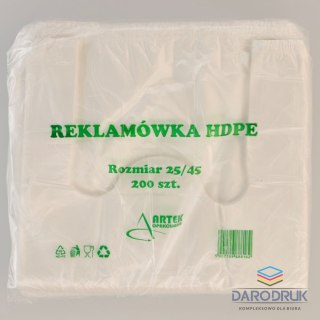 Artek Worki foliowe HDPE 200 szt [mm:] 250x450 Artek