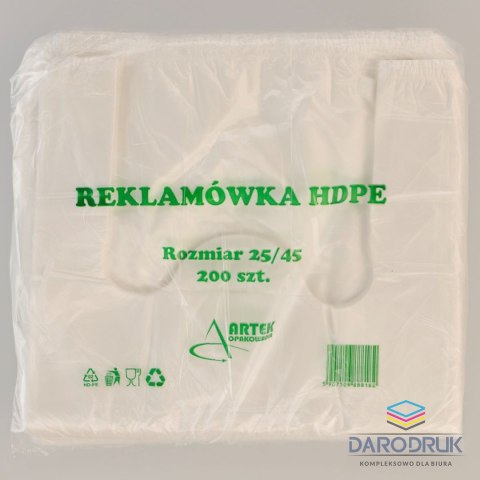 Artek Worki foliowe HDPE 200 szt [mm:] 250x450 Artek