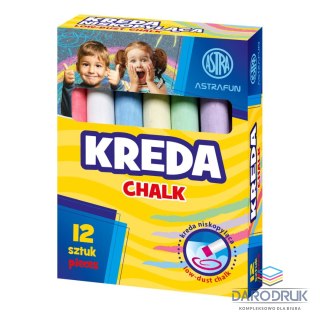 Astra Fun Kreda tablicowa kolor: mix 12 szt Astra Fun (330022011)