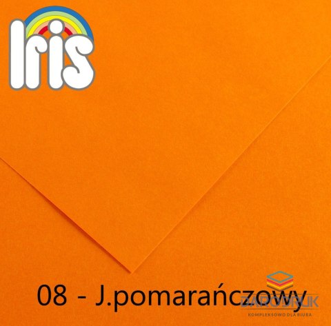 Canson Brystol Iris 08 A3 pomarańczowy jasny 185gg 50k [mm:] 297x420 Canson