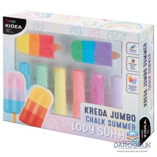 Derform Kreda Kidea kolor: mix 8 szt Derform (KRJSU8KA)