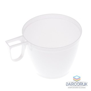 Filiżanka jednorazowa plastik 150ml 50 szt