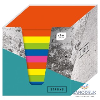 Interdruk Kostka papierowa mix intensywny [mm:] 90x90x 90 Interdruk (KOSPAPKKUBPIN)