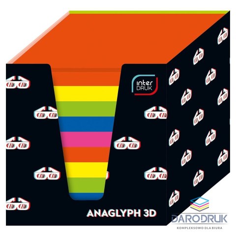 Interdruk Kostka papierowa mix intensywny [mm:] 90x90x 90 Interdruk (KOSPAPKKUBPIN)