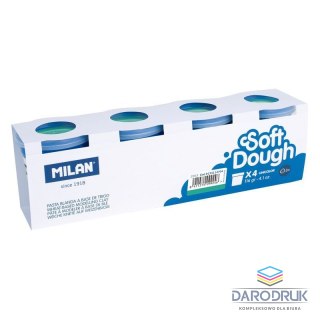 Milan Ciastolina 1 kol. turkusowa 116g Milan (9135114704)