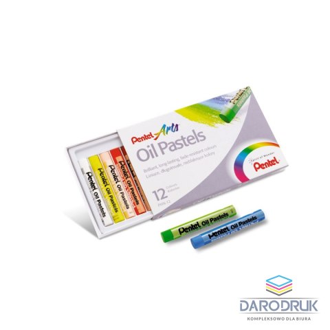 Pentel Pastele olejne 12 kol. Pentel