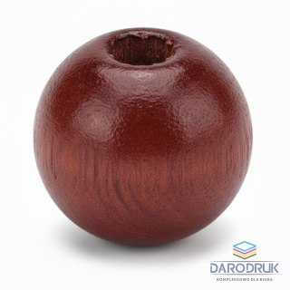 Titanum Ozdoba drewniana Craft-Fun Series Korale drewniane w kolorze ciemnobrązowym Titanum (25KBZ003)
