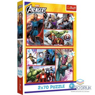Trefl Puzzle Avengers 2x70 el. Trefl (34439)