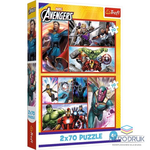 Trefl Puzzle Avengers 2x70 el. Trefl (34439)