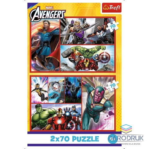 Trefl Puzzle Avengers 2x70 el. Trefl (34439)