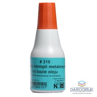 Trodat Tusz do stempli kolor: czerwony 25ml Trodat (210)
