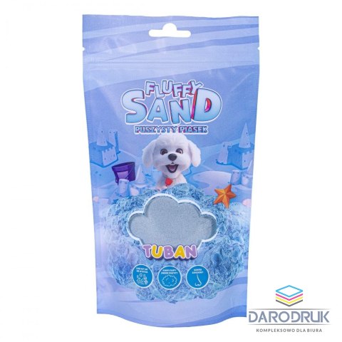 Tuban Piasek kinetyczny Fluffy Sand puszysty piasek niebieski Tuban