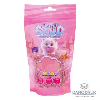 Tuban Piasek kinetyczny Fluffy Sand puszysty piasek różowy Tuban