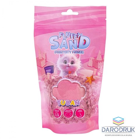 Tuban Piasek kinetyczny Fluffy Sand puszysty piasek różowy Tuban