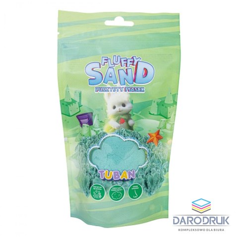 Tuban Piasek kinetyczny Fluffy Sand puszysty piasek zielony Tuban
