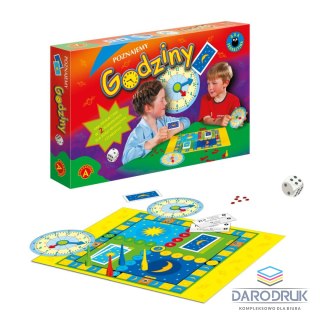 Alexander Gra edukacyjna poznajemy godziny Alexander (5906018002096)