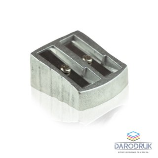 Astra Temperówka ALUMINIOWA Z DWOMA OTWORAMI metaliczny metal Astra (404120001)