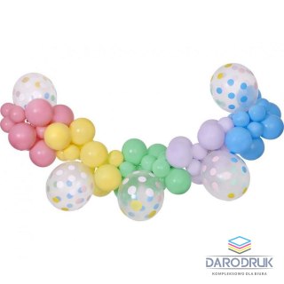 Godan Girlanda balonowa makaron 65szt. Godan (031317)