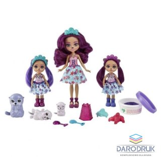 Mattel Lalka Enchantimals zestaw rodzina [mm:] 150 Mattel (HCF94)