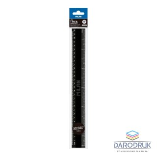 Milan Linijka plastikowa Shadow 30cm Milan (353801DWZ)