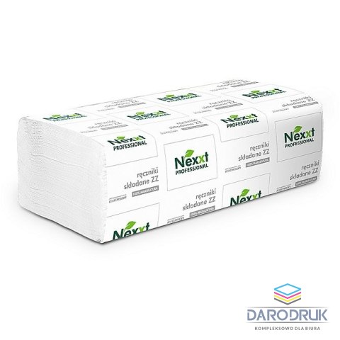 Nexxt Professional Ręcznik ZZ 4000 biały 1 war. makulatura kolor: biały Nexxt Professional (CH-ZZPNEM101B4000)