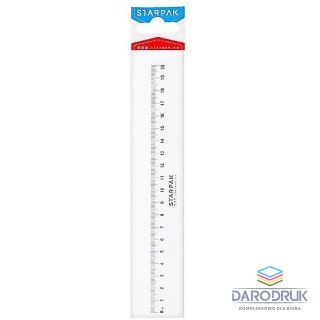 Starpak Linijka plastik Barbie 20cm Starpak (447743)