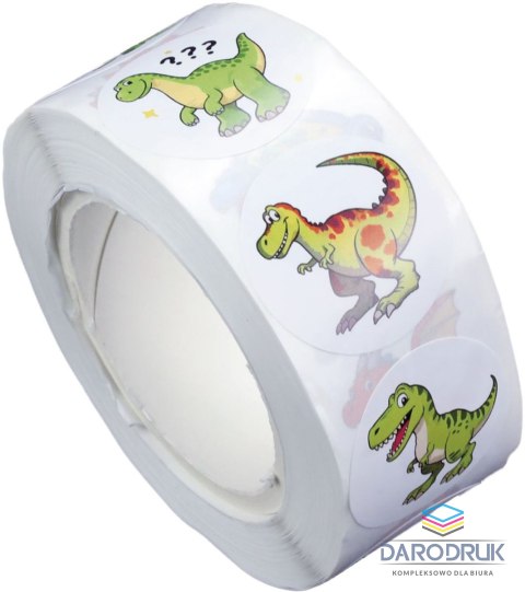 Titanum Naklejka (nalepka) Craft-Fun Series Dinozaury Naklejki na rolce Titanum (25YQ-028)
