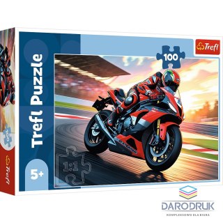 Trefl Puzzle Trefliki Szybki motocykl 100 el. Trefl (16489)