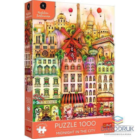 Trefl Puzzle premium plus O północy w Paryżu 1000 el. Trefl (12073)