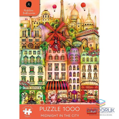 Trefl Puzzle premium plus O północy w Paryżu 1000 el. Trefl (12073)