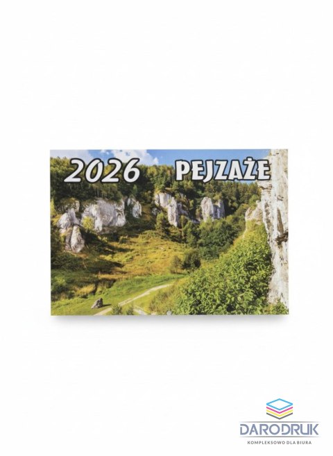 Beskidy Kalendarz ścienny wieloplanszowe - rodzinny 280mm x 200mm Beskidy (KR)