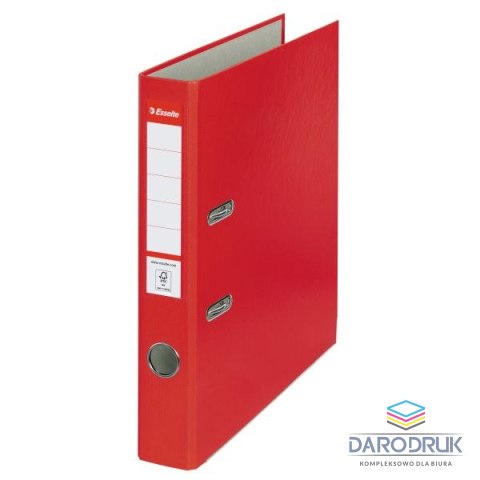 Esselte Segregator dźwigniowy Ekonomiczny A4 50mm czerwony Esselte (81193)