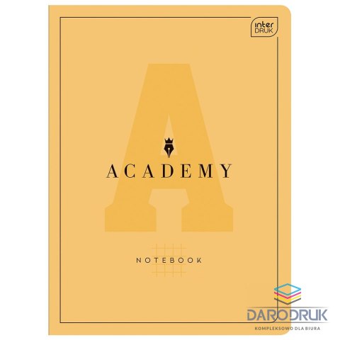 Interdruk Zeszyt A5 Hybrid Academy 90g 32k. 90g krata Interdruk